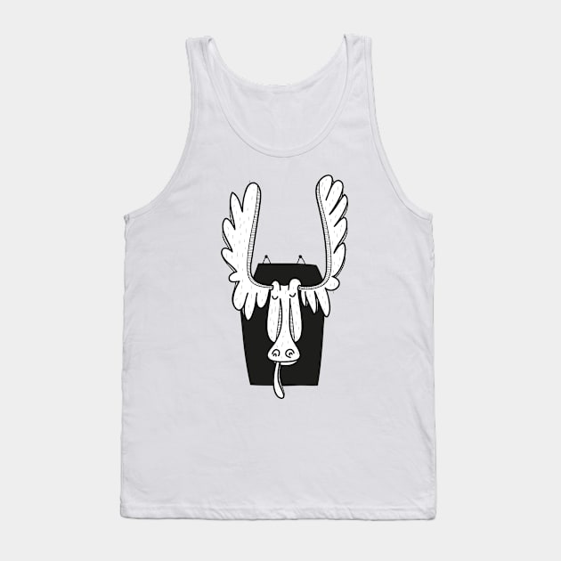 Moose Tank Top by coclodesign